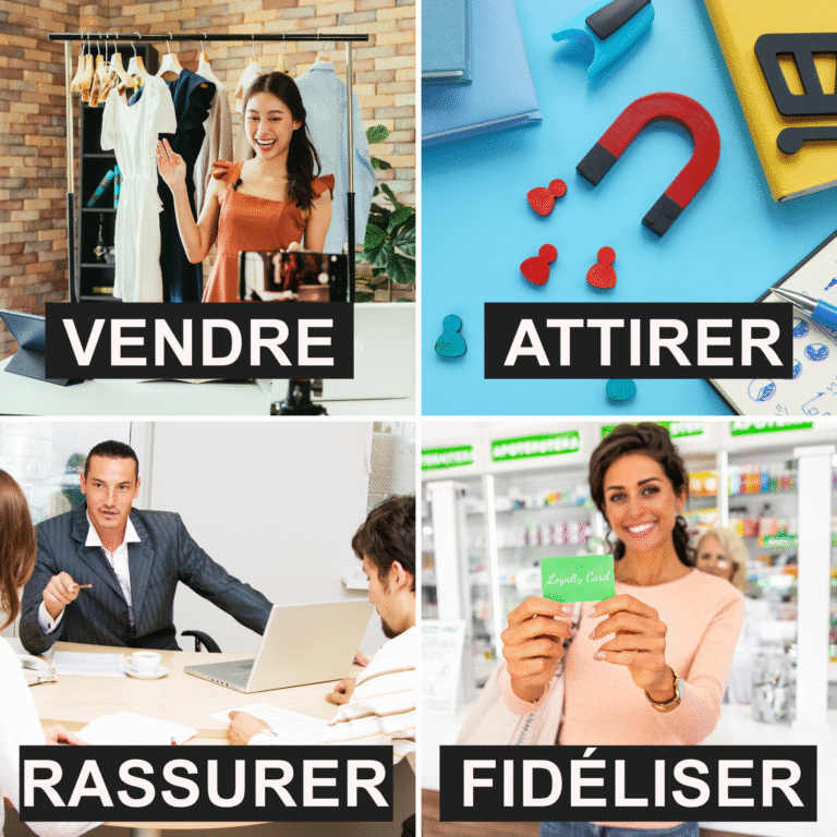 À quoi doit servir votre site web : Vendre, Attirer, Rassurer, Fidéliser ?